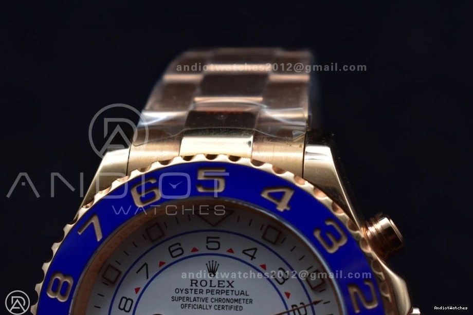 1223 Bracelet GMF A RG Best Blue 116685 1:1 Ceramic II Edition on TopPick YachtMaster RG 1221